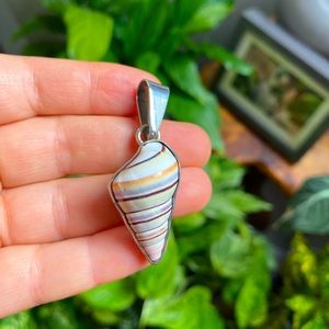 Shell Necklace Sterling Silver